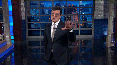 Stephen Colbert Goodbye GIF by The Late Show With Stephen Colbert