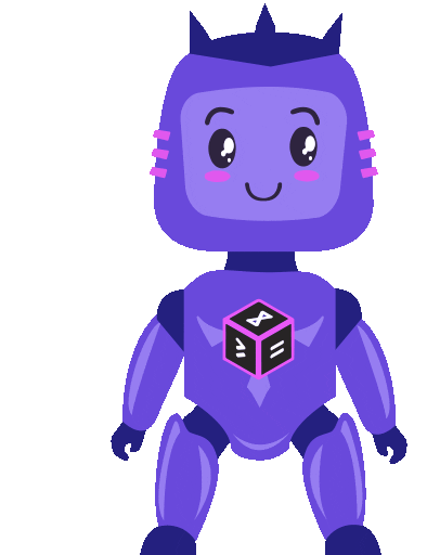 Robot Hello Sticker by 482.solutions