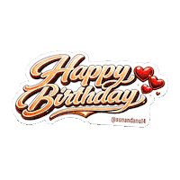 sunandanu party celebrate birthday happy birthday Sticker