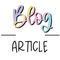 Rainbow Read Sticker by Allevia Mineral Skincare