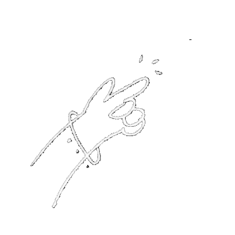 Arrow Mano Sticker