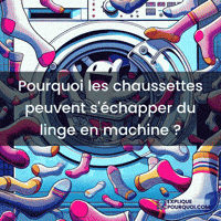 Disparition Chaussettes Lavage GIF by ExpliquePourquoi.com