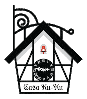 CasaKuku bier el salvador reloj biergarten Sticker