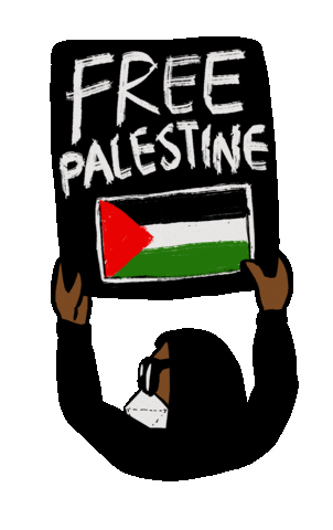 Protest Palestine Sticker
