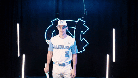 North Carolina Baseball GIF by UNC Tar Heels