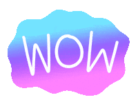 Meganmotown Wow Sticker by megan lockhart