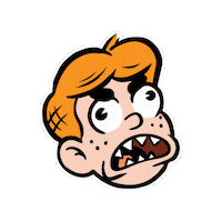 Vincredible23 angry comics yell archie Sticker