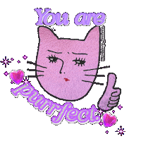 Cat Love Sticker