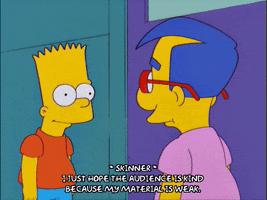 eavesdropping bart simpson GIF