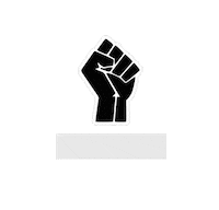 mwndsgn blm blacklivesmatter nojusticenopeace adamatraore Sticker