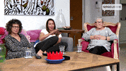Happy Make It Rain GIF by Gogglebox Australia