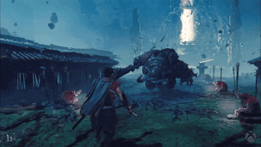 Monster Japanese GIF by Xbox