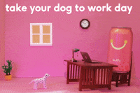 Dog Work GIF by bubly