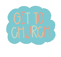 Sunday Morning Jesus Sticker