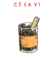 Cake Cocktail Sticker by ce la vi taipei