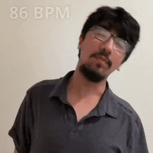 86 bpm