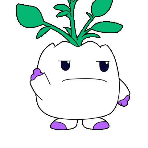 Yeah Right Whatever Sticker by Magic Eden