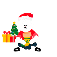 Party Christmas Sticker by Presto Universe