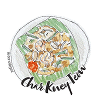 zafigo malaysia penang hawker malaysianfood Sticker