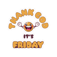 Happy Friday Sticker by DHC Supplement