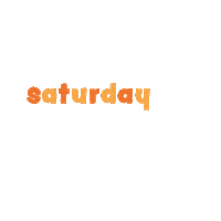 weekend saturday Sticker