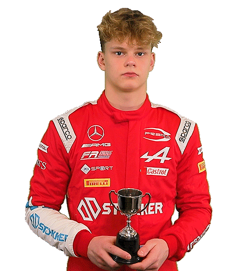 Paul Mercedes Sticker by Prema Team
