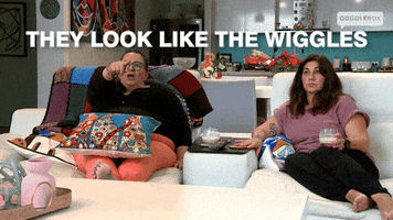 The Wiggles Watching Tv GIF by Gogglebox Australia