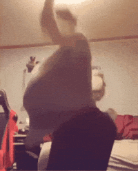 Laugh Slap GIF