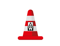 AlbertWeil pylone albertweil bauunternehmung Sticker