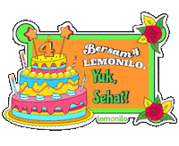 Birthday Dangdut Sticker by Lemonilo