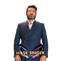 Themaskedsinger Esperando Sticker by Mask Singer A3