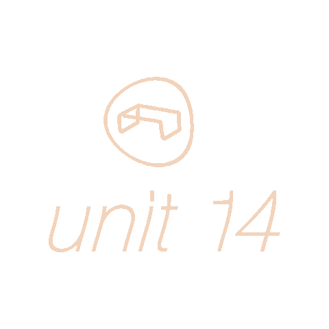 unit14 logo oranje unit14 Sticker