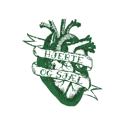 Hjerte Sticker by Grobowski