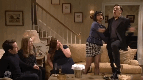 excited freak out GIF by Saturday Night Live