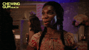 michaela coel wink GIF by Chewing Gum Gifs