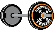 Crossfitteneo fitness gym crossfit weight Sticker