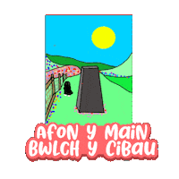 Bwlch Y Cibau Sticker