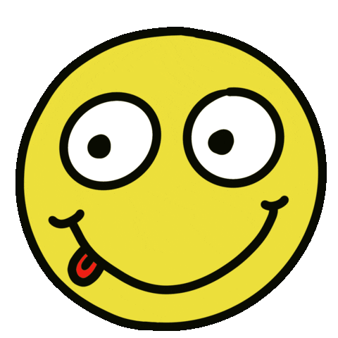 Happy Smiley Face Sticker by Jelene
