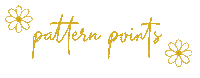 Pattern Points Sticker by Common Stitch