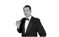 Black And White Fun Sticker by DareDevil Improv Comedy