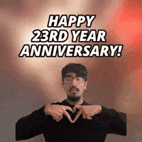 Happy 23Rd Anniversary GIF