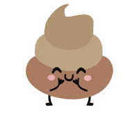 Coco Deu Merda Sticker by loja.ummimmo