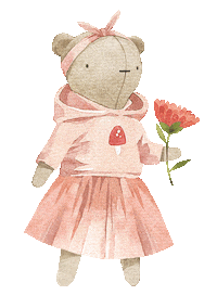 Pink Flower Sticker by cozymoss