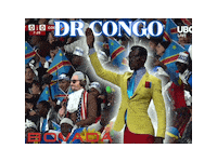 Staying Still Dr Congo Sticker by Bovada