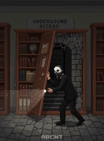 Secret Door Mystery GIF by ABCNT