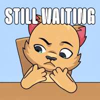 Bored Still Here GIF by Kabu