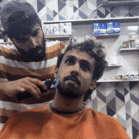 actoradvaith hair barber salon haircut GIF