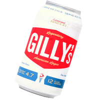 drinkgillys american lager gillys Sticker