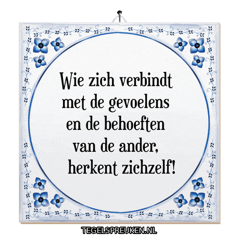 Humor Respect Sticker by Tegelspreuken.nl