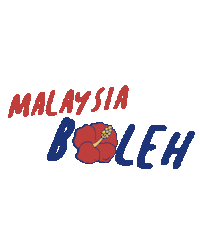 Independence Day Malaysia Sticker by SearchGuru